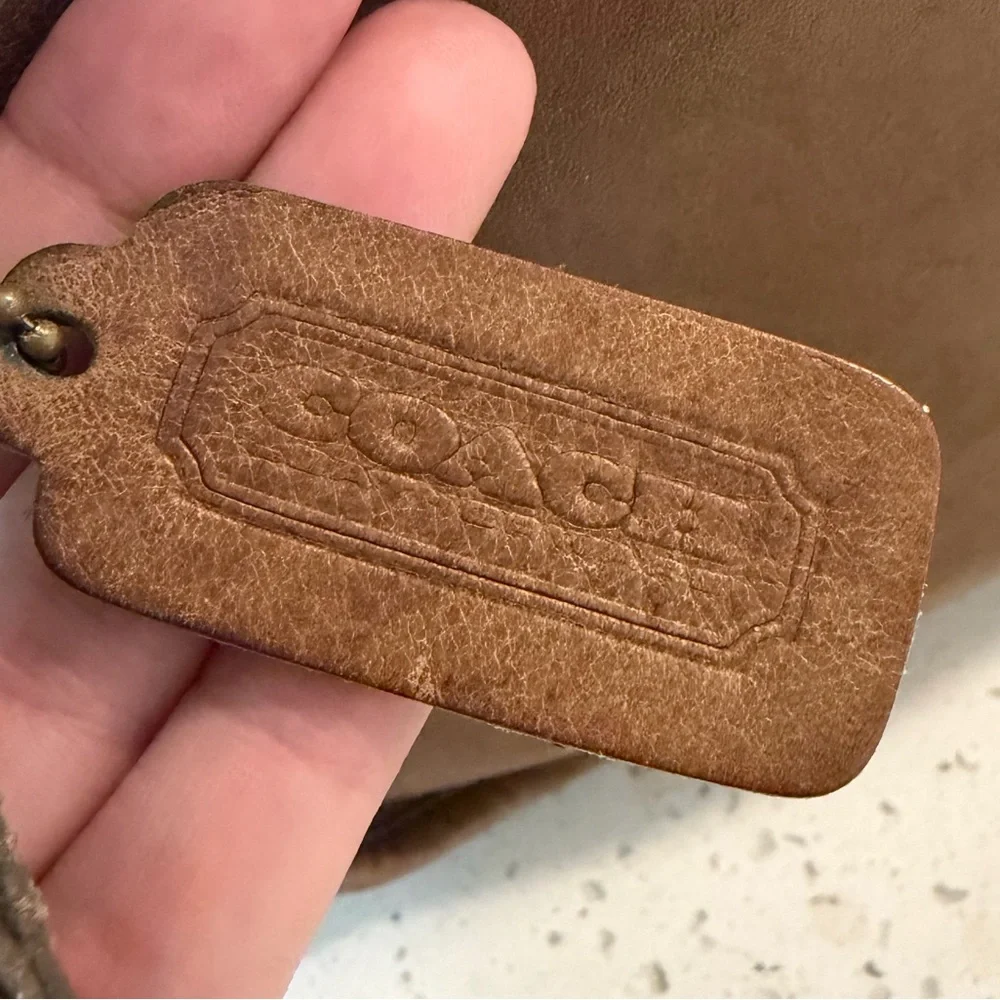 Vintage Coach Leather Bag Brown – Made in USA - Picture 16 of 16